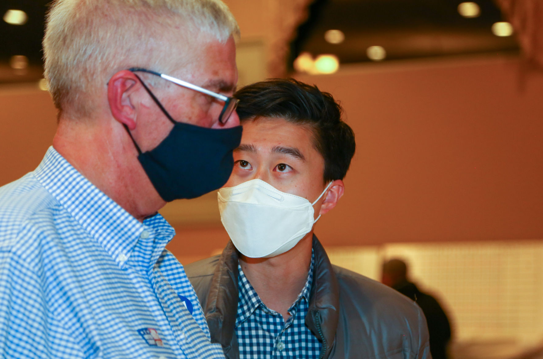 Gerry Scheub and Chris Chyung gather at Andorra Banquets